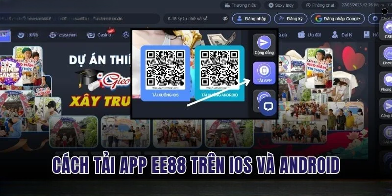 Tải App EE88 – Hướng Dẫn Cài Đặt Chi Tiết Nhận Ngay 50K